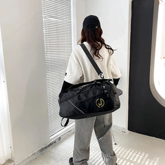 Unisex Fitness Gym Bag with Shoe Compartment & Wet Pocket