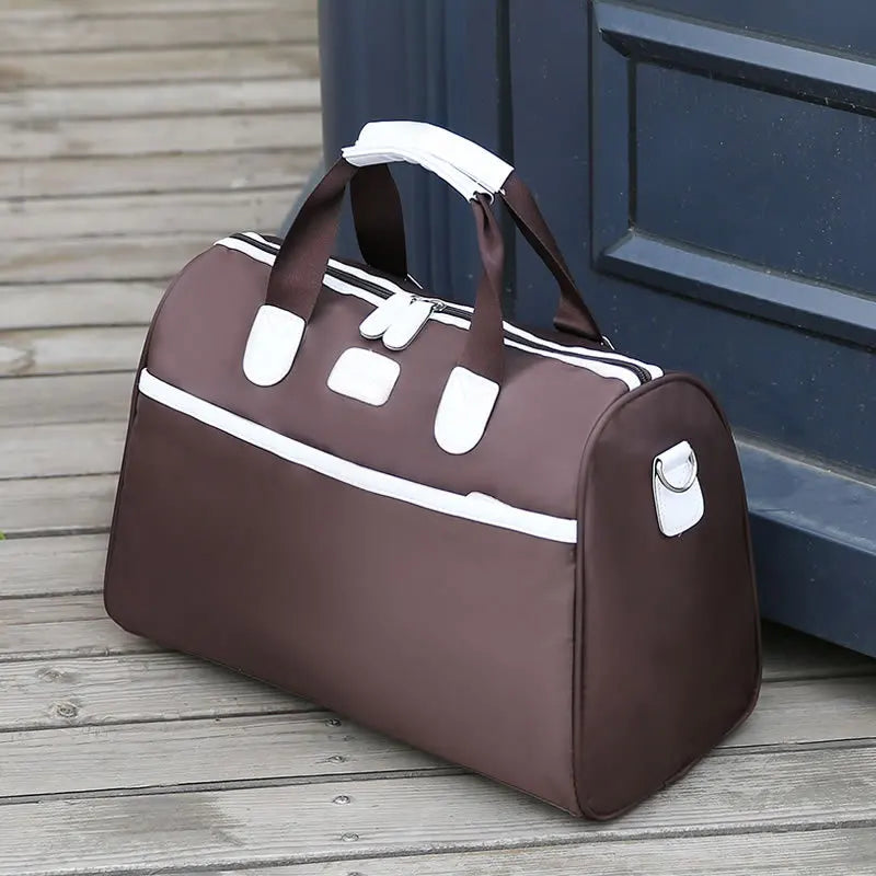 Man Sports Duffel Handbag Organizer Pouch Large Luggage