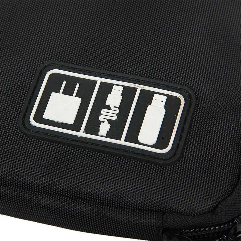 Travel Insert Bag Portable Cable Storage Waterproof Shockproof Organizer Bag