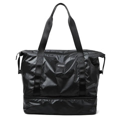 Nylon Gym Duffle Bag Wet Dry Separation Large Capacity Lightweight
