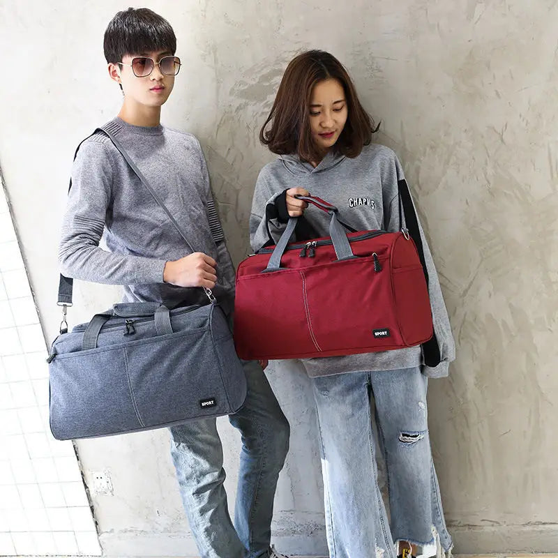Large Capacity Waterproof Shoulder Bag for Travel Laptop Weekend Crossbody