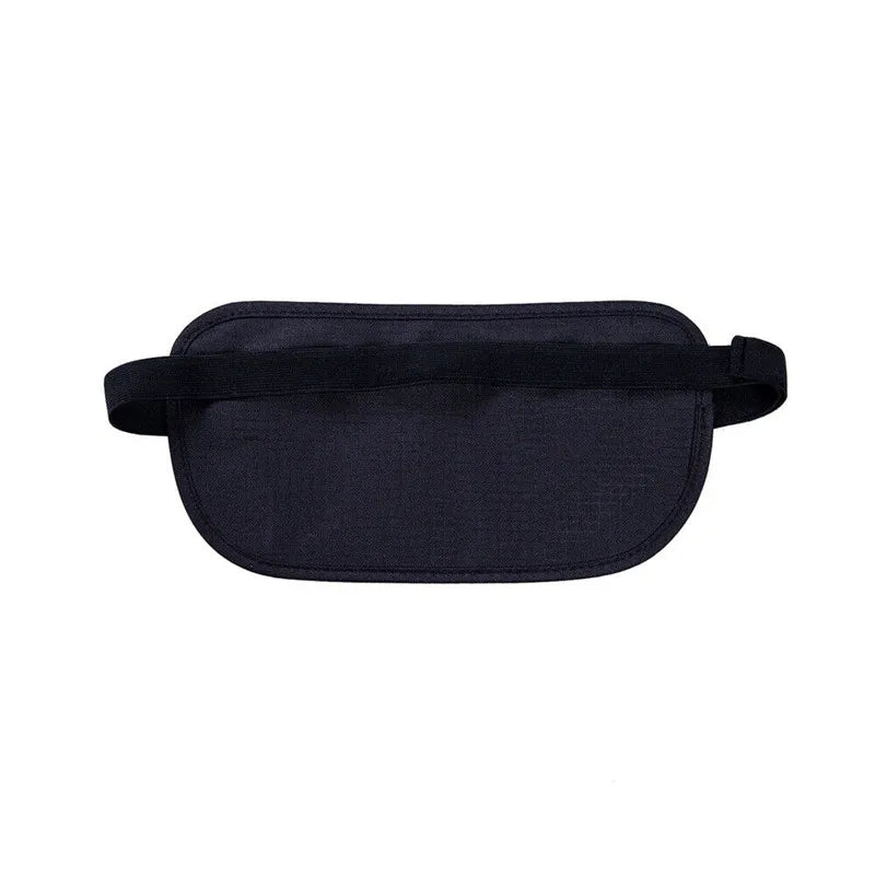 RFID Travel Money Belt Hidden Waist Security Wallet