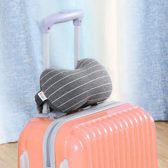 Travel Neck Pillow & Eye Mask Set U-Shaped Shade Goggles Unisex