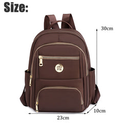 Waterproof Nylon Women Backpack School Bag Rucksack Mochilas