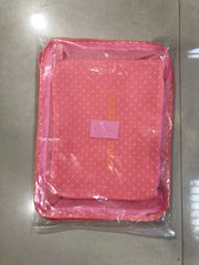 6pcs/set Waterproof Travel Packing Cubes Large Capacity Clothing Organize Bag