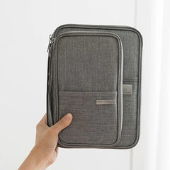 Travel Passport Holder Wallet Family Document Organizer