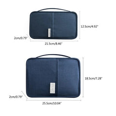 Travel Passport Holder Wallet Family Document Organizer