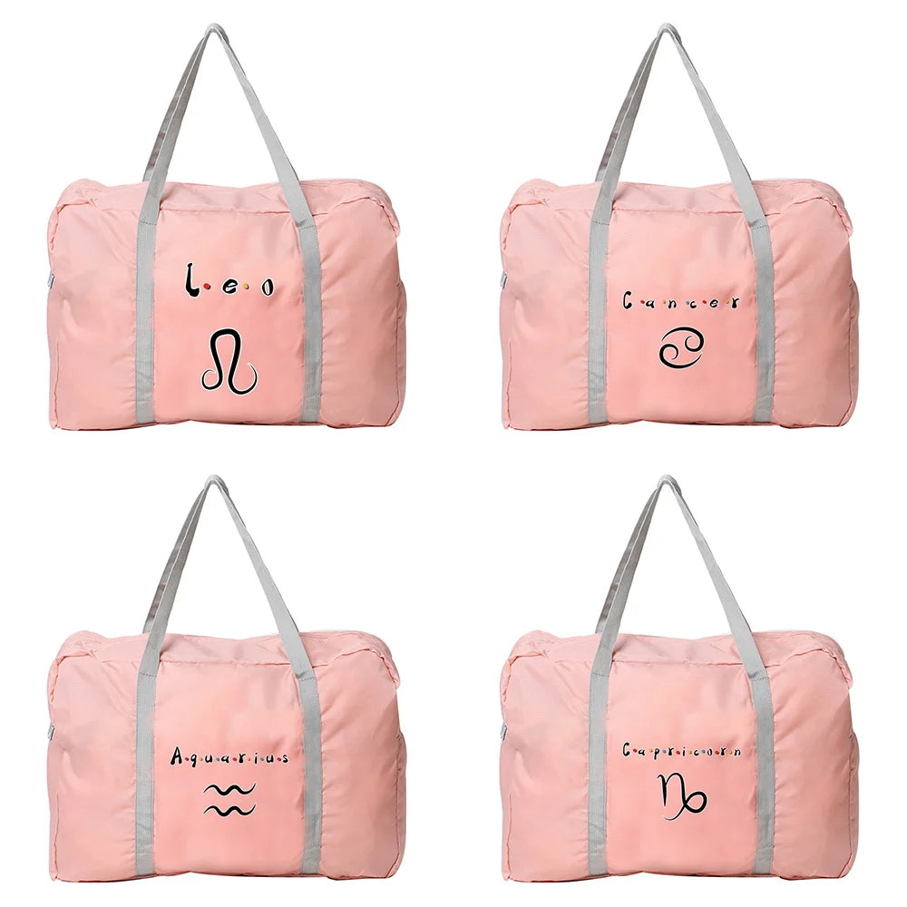 Large Foldable Travel Tote Bag Women Men Necessaire Handbag Holiday Accessories
