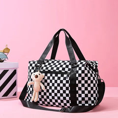 Large Capacity Travel Tote for Women Oxford Duffle Bag