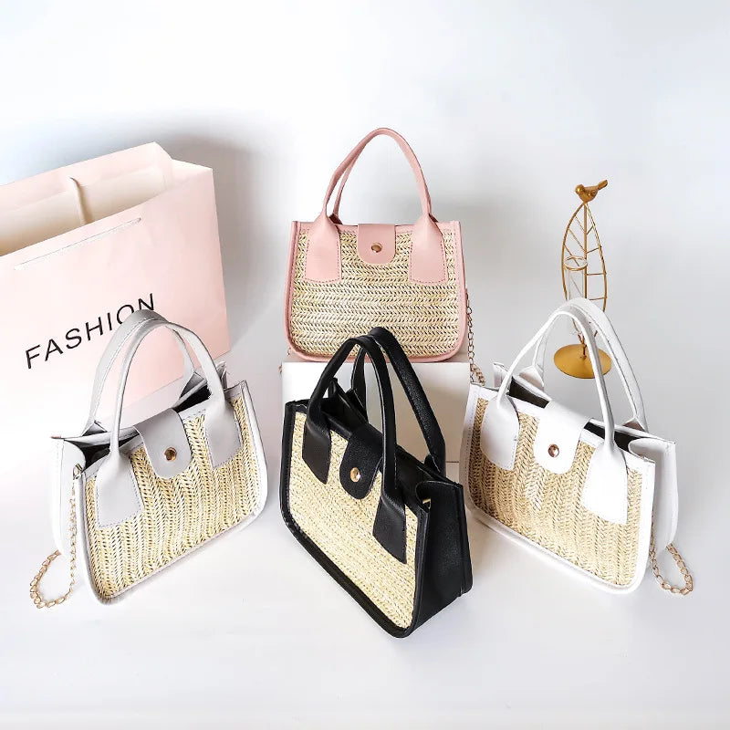 Bohemian Weaving Tote Bag for Summer Beach