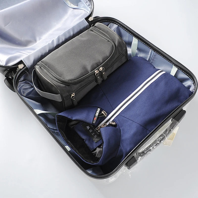 Waterproof Travel Wash Bag for Women Men Large Capacity Cosmetic Organizer