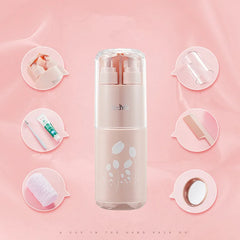 Portable Travel Wash Cup Set Toothbrush Holder Bathroom Toiletries Storage Box