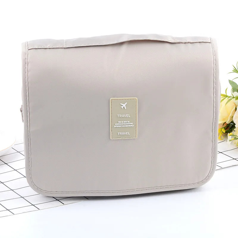 Travel Waterproof Hook Wash Bag Portable Large Capacity Cosmetic Bag