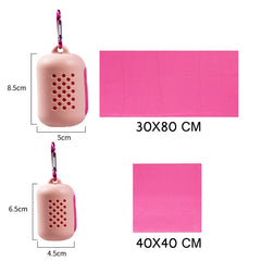 Quick-drying Towel Microfiber Ice Towel Portable Gym Cold Towel