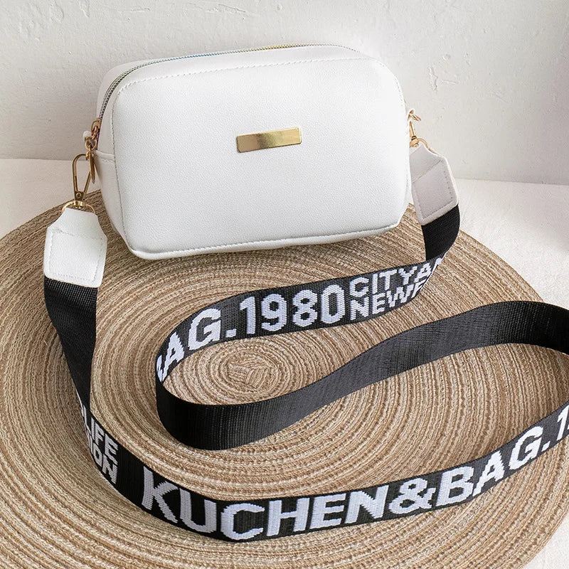 Embroidered Bag Female Bag Leisure Shoulder Messenger Bag