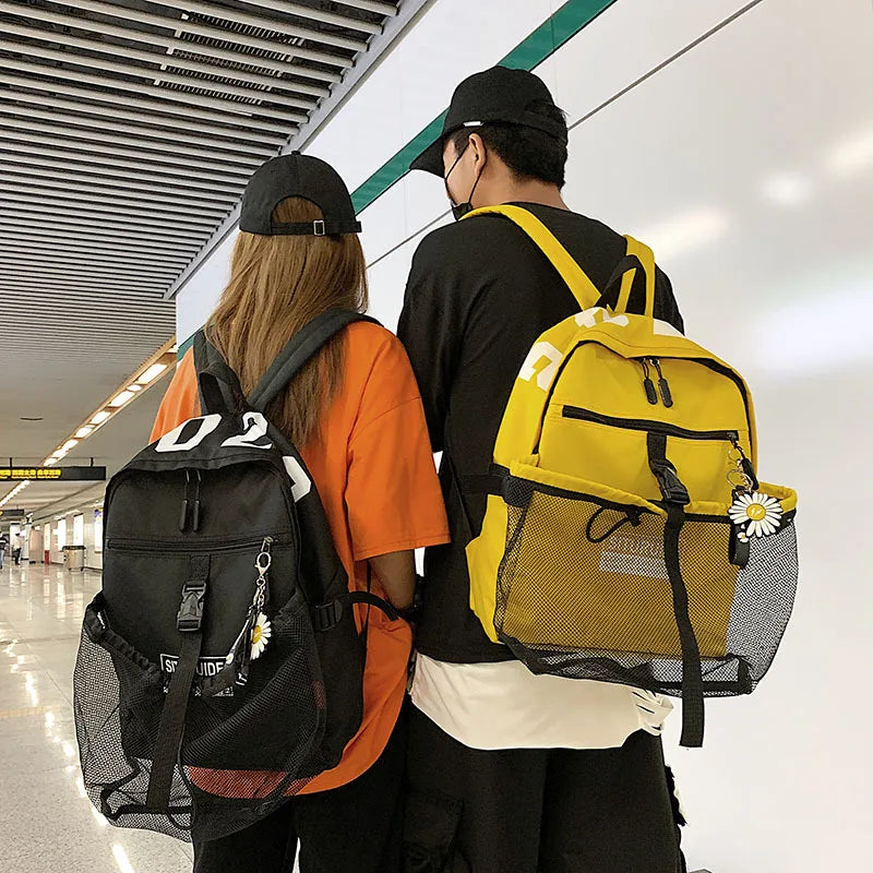 College Basketball Bag Schoolbag Student Travel Backbag