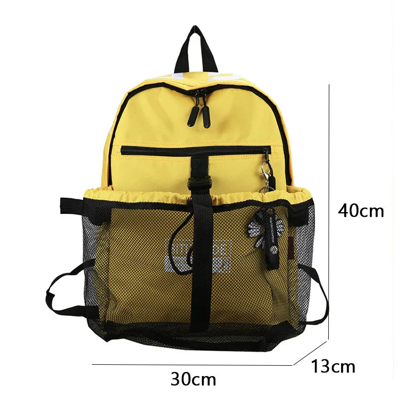 College Basketball Bag Schoolbag Student Travel Backbag