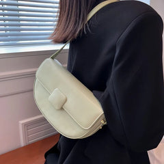 Green Leather Crossbody Bag Small Messenger Bag