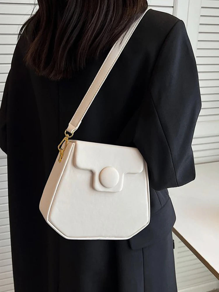 Small Women's Crossbody Bag Pu Leather Shoulder Bags