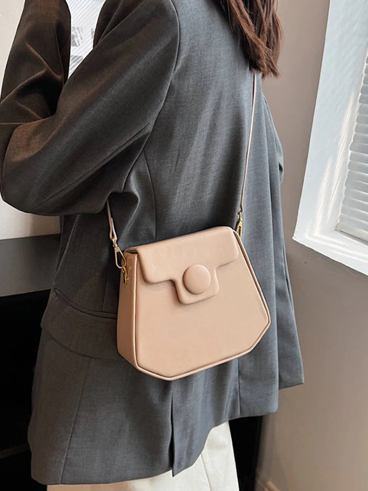 Small Women's Crossbody Bag Pu Leather Shoulder Bags