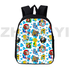 Los Compas Canvas Backpack 12/16 Inch Teenager Hot Game
