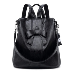 Anti-theft Bow Backpack Travel Bag Spring Summer