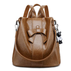 Anti-theft Bow Backpack Travel Bag Spring Summer