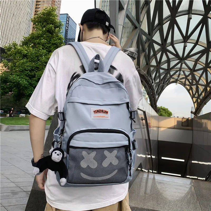 Waterproof Backpack Style Large Shoulder Bag for College Students