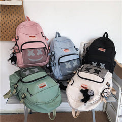 Waterproof Backpack Style Large Shoulder Bag for College Students