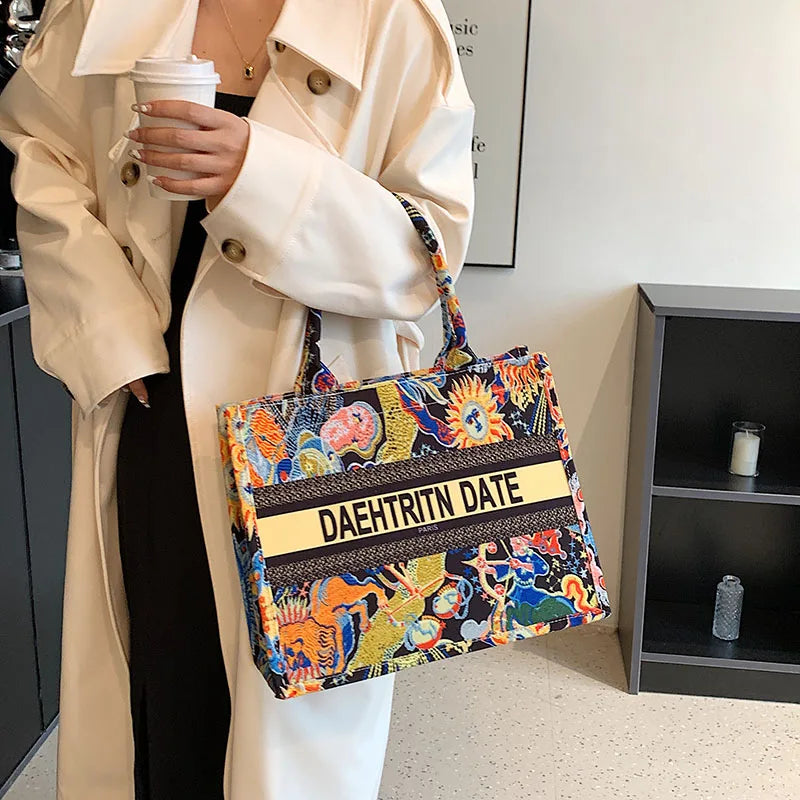Women's High Capacity Handbag Purses Tote Bag