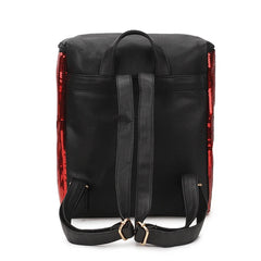 Sequins Dazzling Ladies Casual Backpack Shoulder Bag School Bags For Teenage Gi