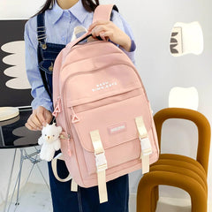 Lady Student Bag Female Laptop Leisure College Backpack