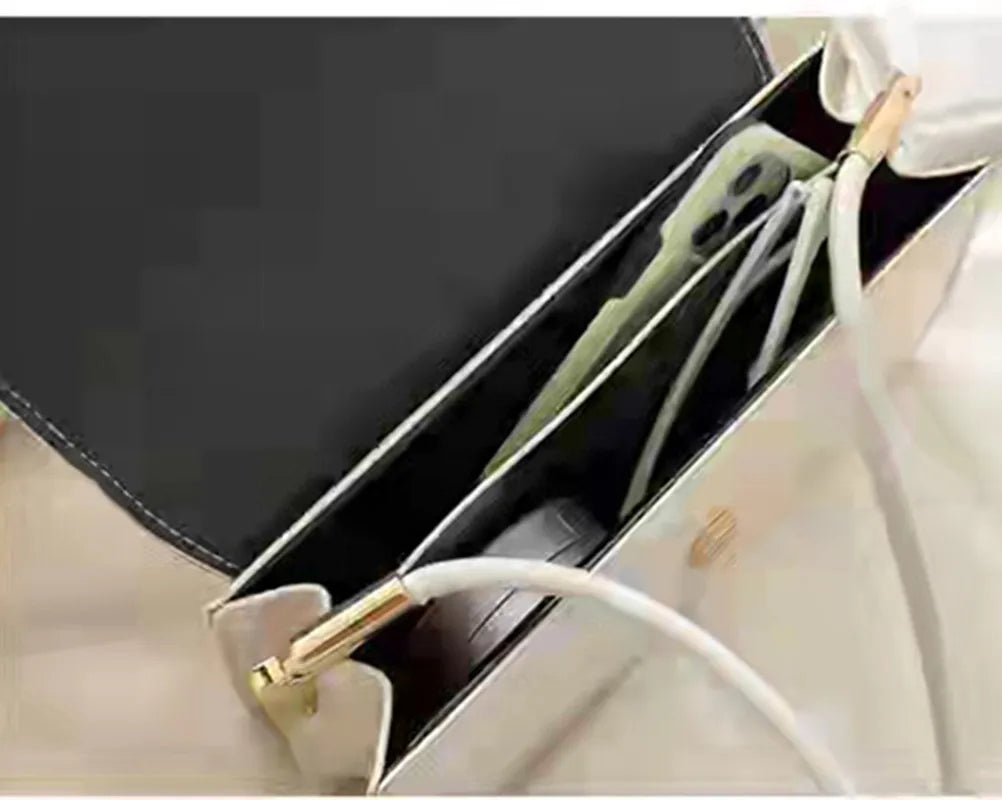 Crocodile Small Square Bag, Shoulder Handbag, Women's Messenger, Shopping Purse