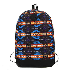 Teenagers Travel School Backpack Nylon High Capacity Zippered Bag