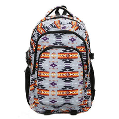 Teenagers Travel School Backpack Nylon High Capacity Zippered Bag