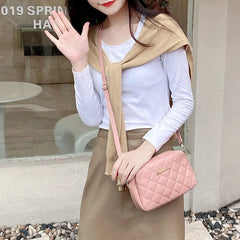 Lingge Square Camera Bag Female Shoulder Bag