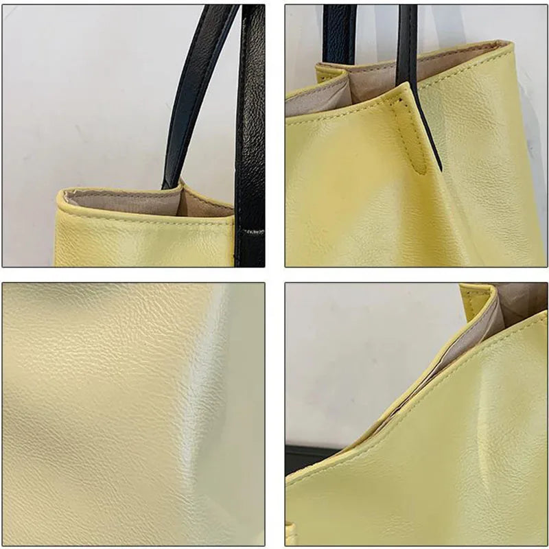 Wild Texture Totes Bag Shoulder Bags Large Capacity
