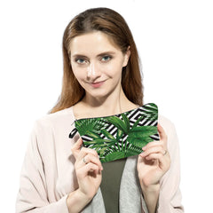 Tropical Leaf Cactus Monstera Cosmetic Bags Organizer Storage Gift Bag