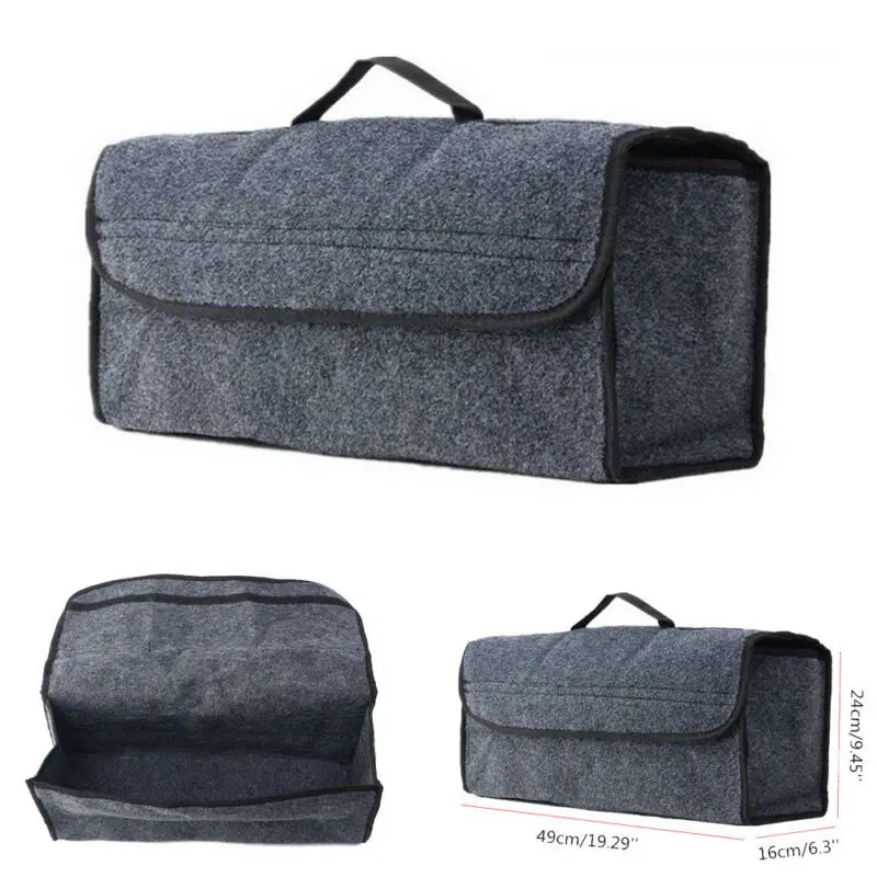 Foldable Trunk Organizer Car Storage Bag Portable Cargo Box SUV Auto Holder