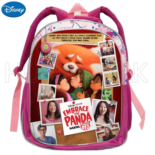 Pink Bear Backpack for Kids School Bags
