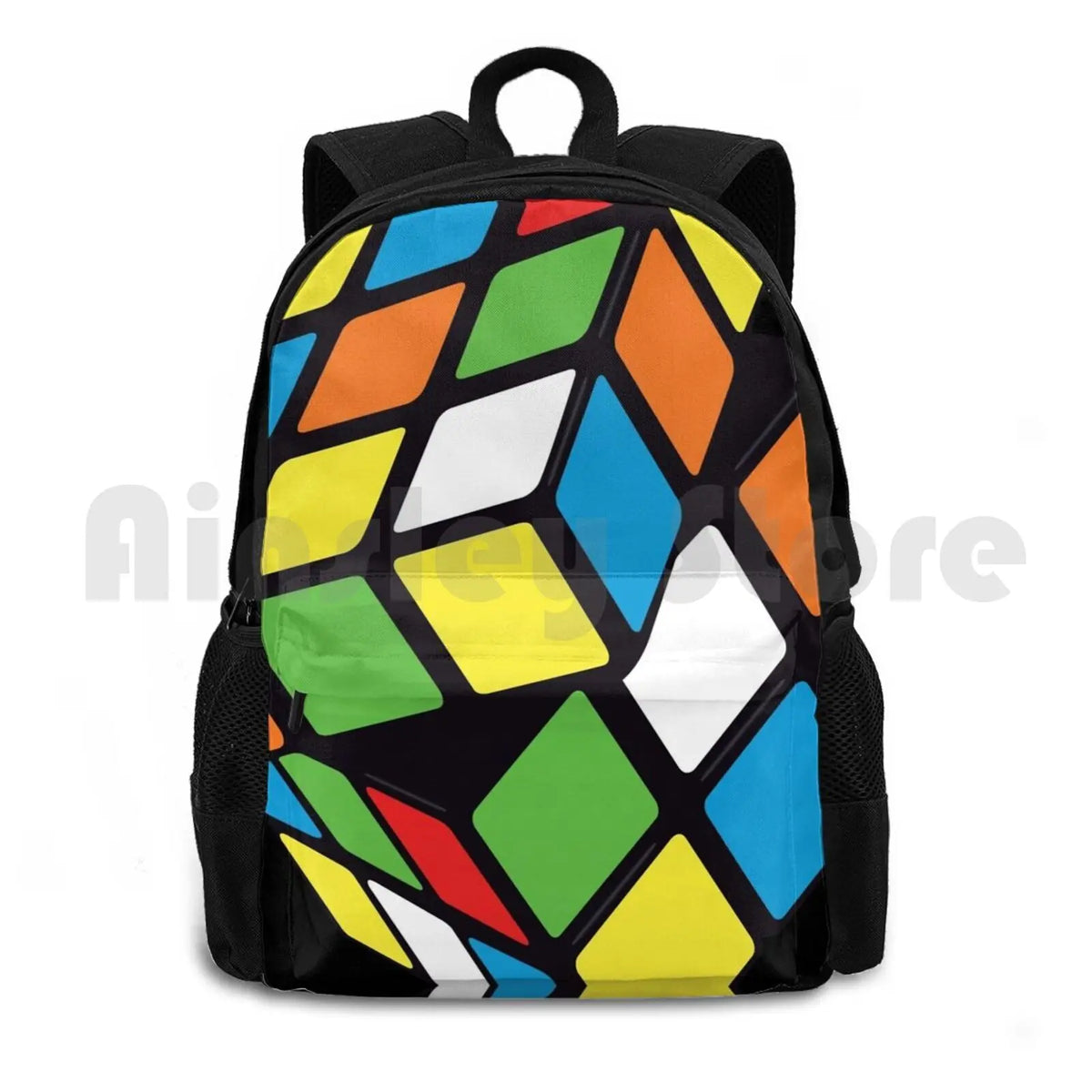 Twisting Cube Hiking Backpack Waterproof Camping Travel