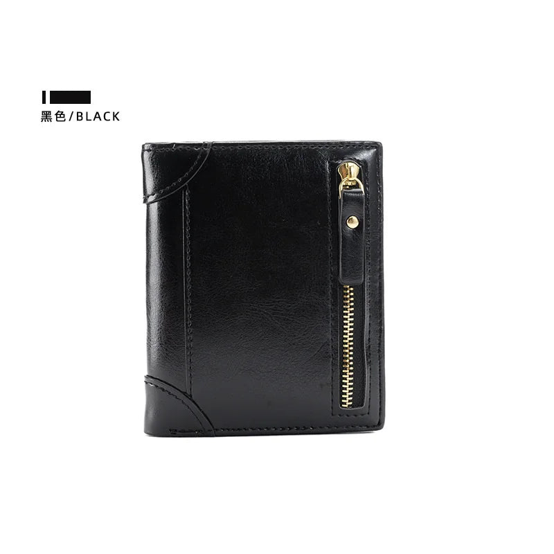 Two Fold Woman Wallet Lady Card Holder Small Purse Student Coin Wallet