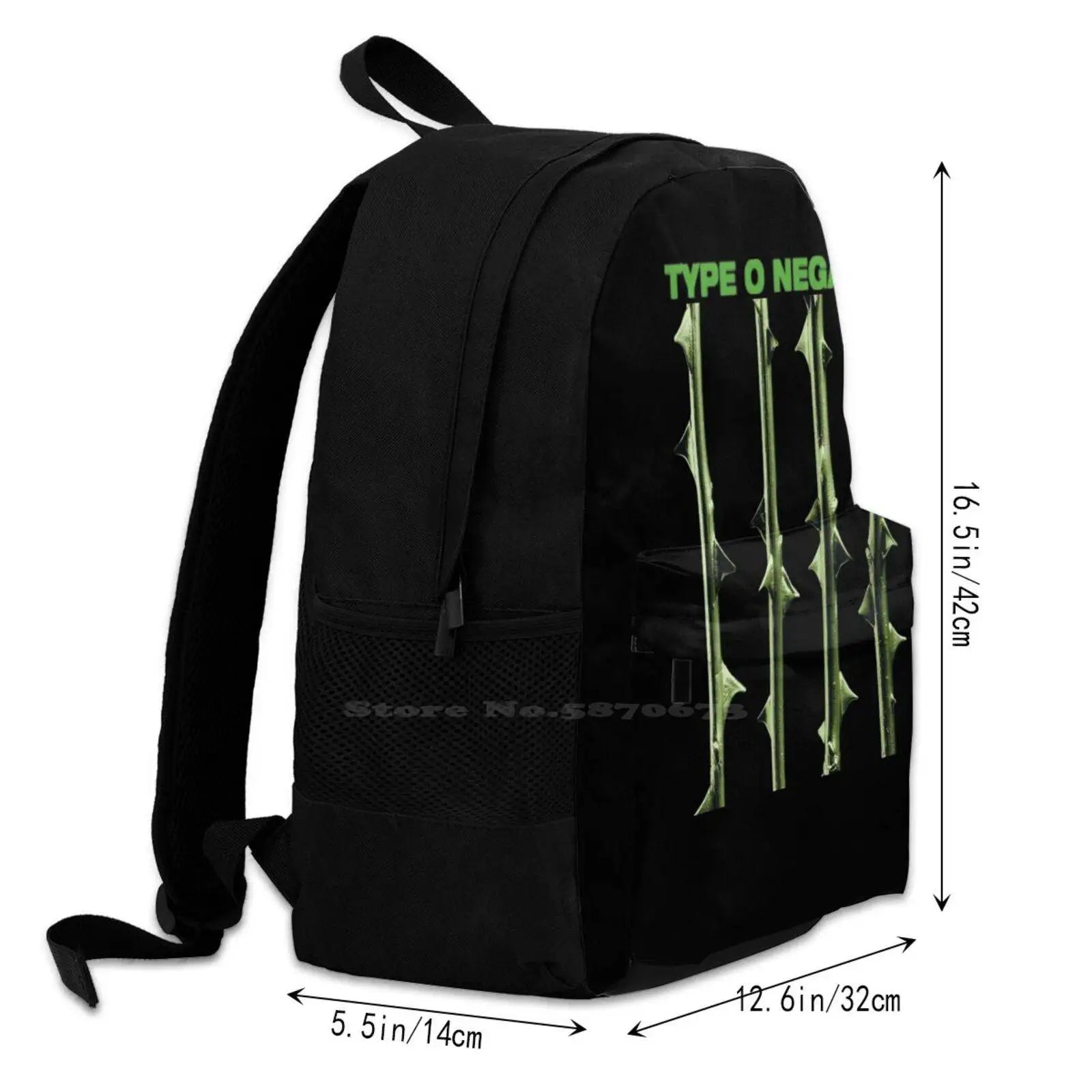 Type O Negative October Rust Pete Peter Metal Steele Backpack