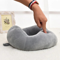 U-Shaped Travel Pillow Neck Pillow for Aircraft Car Office Lunch Break