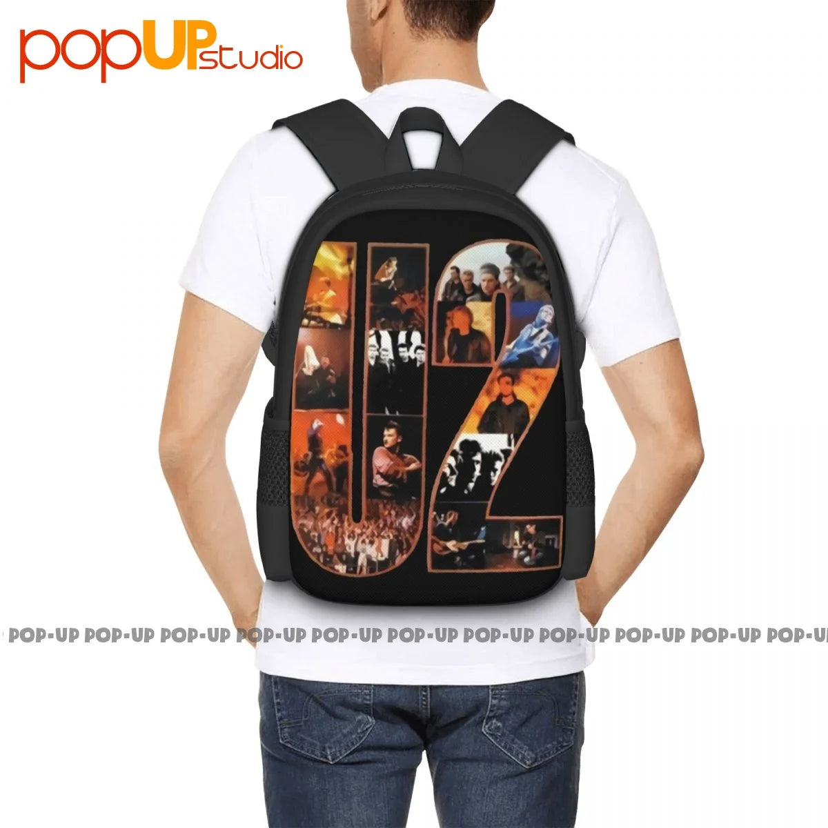 U2 The Joshua Tree Backpack Large Capacity Multi-function