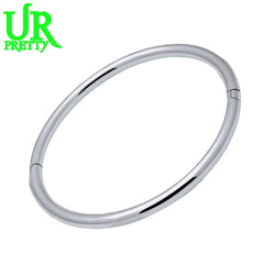 925 Sterling Silver Bangle for Women Charm Jewelry