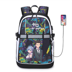 Anime Re:Life in A Different World Zero Reflective Backpack