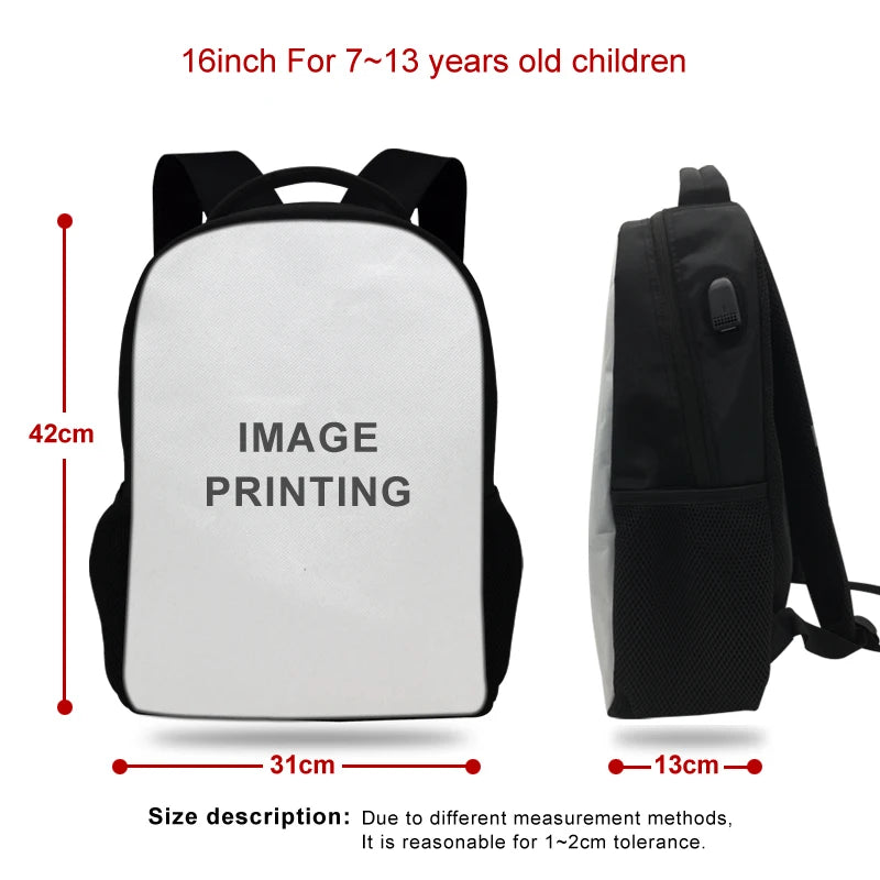 Movie Julie and the Phantoms USB Charge Backpack for Students Travel Rucksack