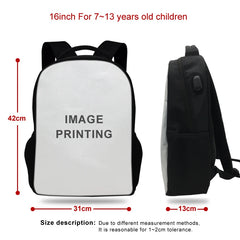 Movie Julie and the Phantoms USB Charge Backpack for Students Travel Rucksack