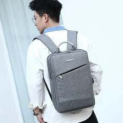 USB Charging Backpack Waterproof Business Laptop Rucksack